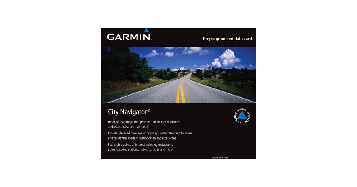 City Navigator® North America NT microSD/SDkortti Suomen