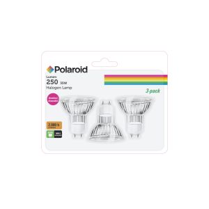 Polaroid - halogeenilamppu GU10 35W 3-pack